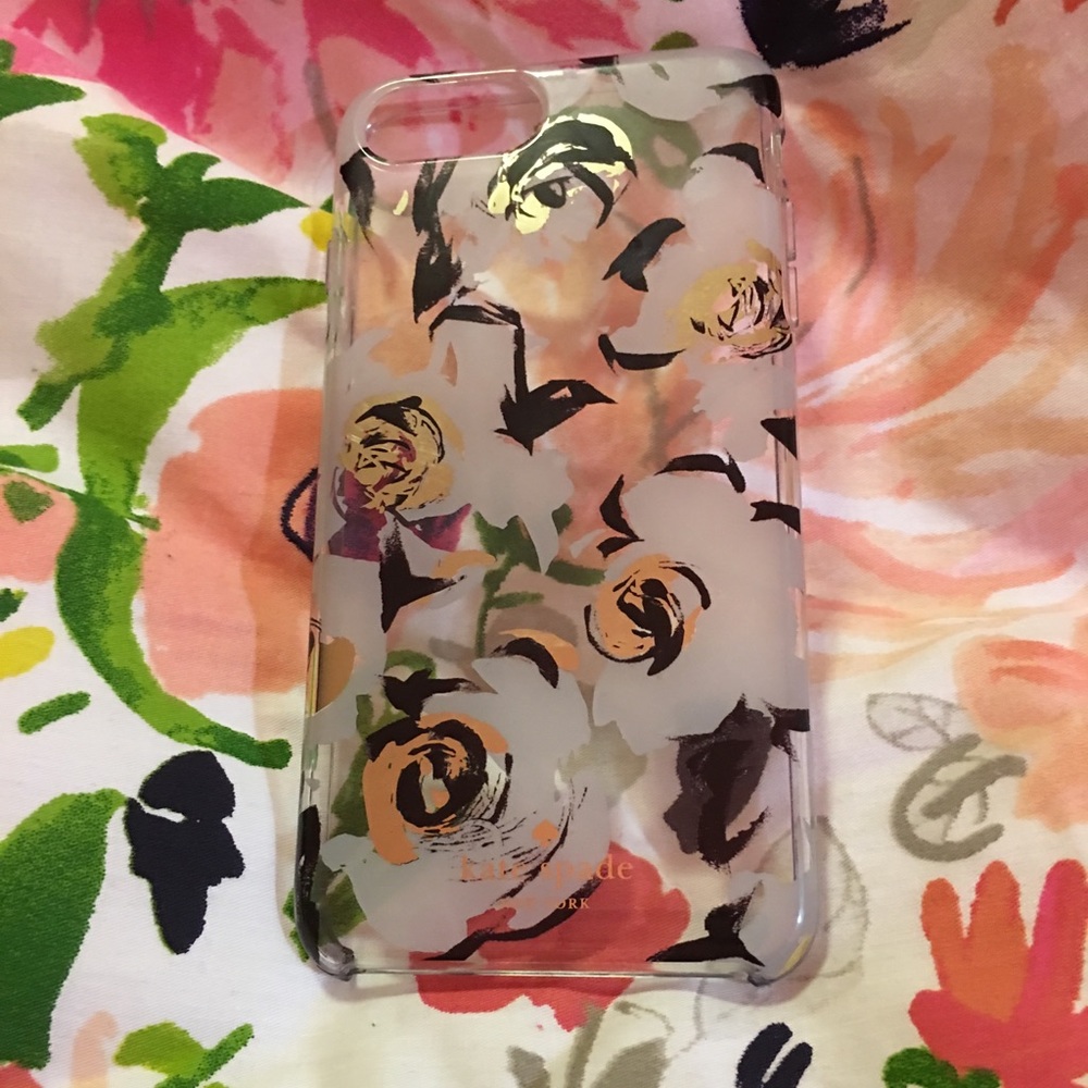 Rose Print Kate Spade iPhone 7/8 Plus Case